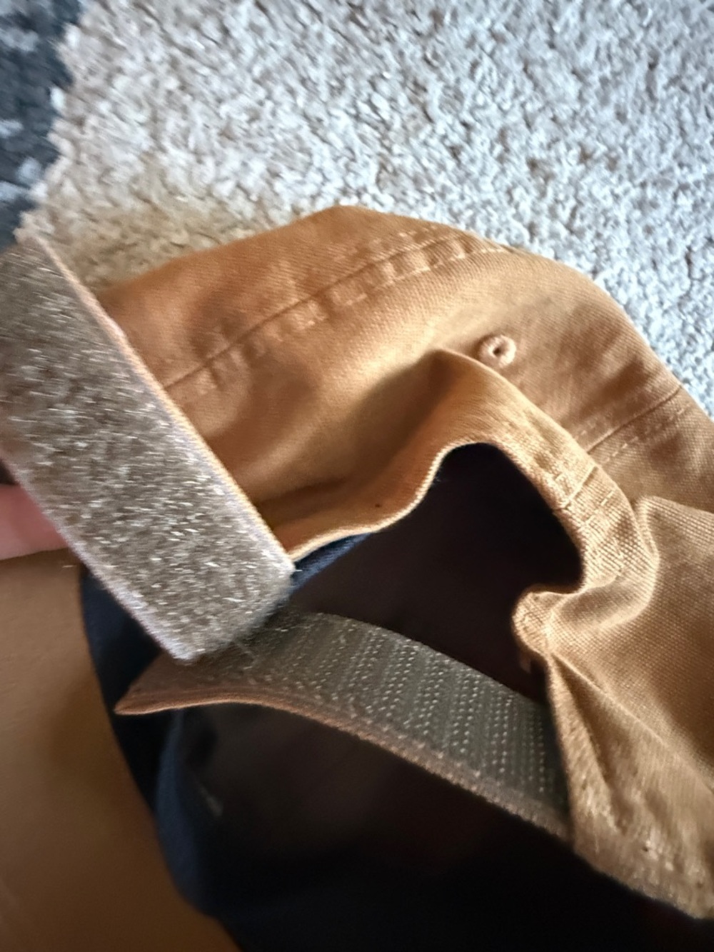 Carhartt Tan Canvas Patch Cap - Picture 5 of 7